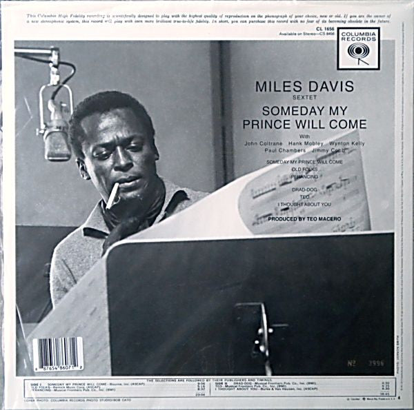 The Miles Davis Sextet - Someday My Prince Will Come(LP, Album, RSD...
