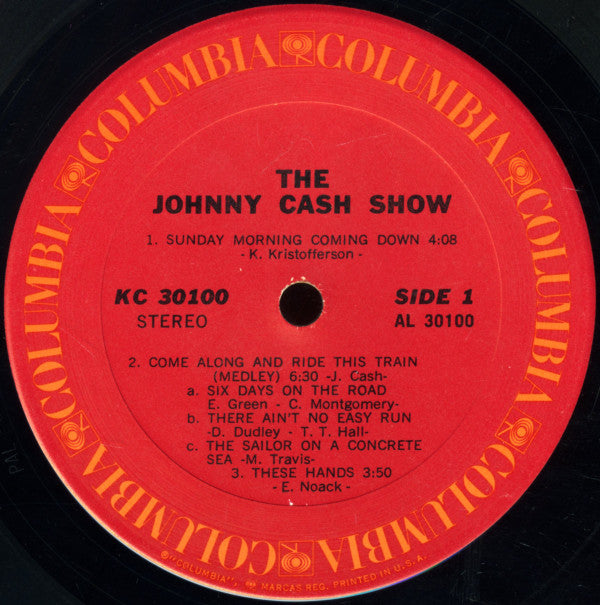 Johnny Cash - The Johnny Cash Show (LP, Album, Pit)