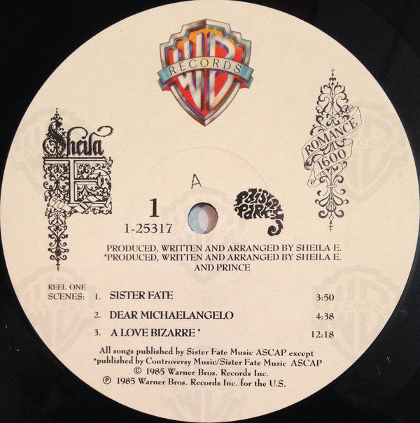 Sheila E. - In Romance 1600 (LP, Album, All)