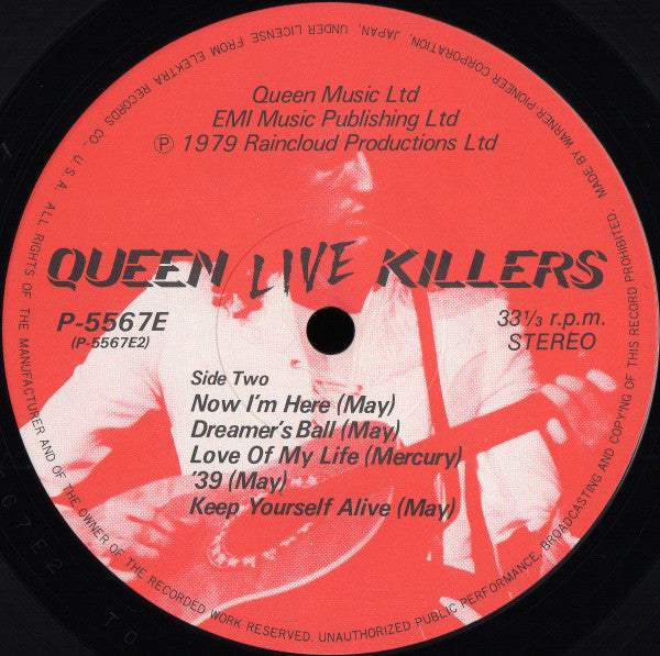 Queen - Live Killers (2xLP, Album, Gat)