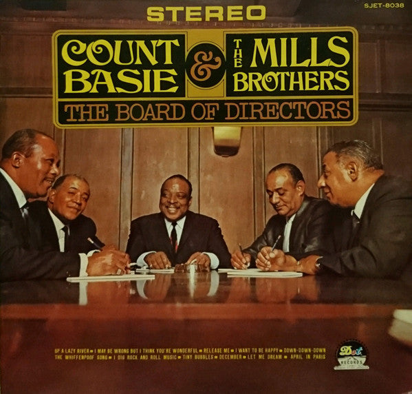 Count Basie & The Mills Brothers - The Board Of Directors (LP)