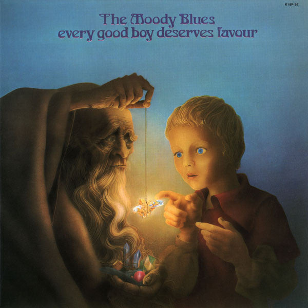 The Moody Blues - Every Good Boy Deserves Favour (LP, Album, RE, Gat)