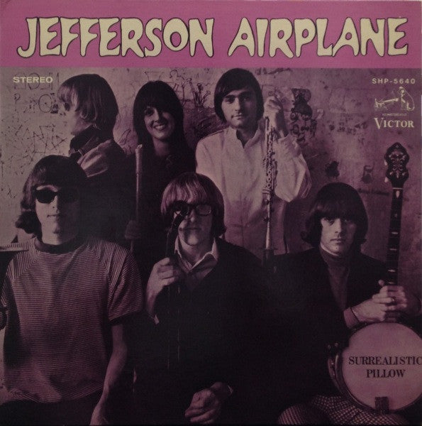 Jefferson Airplane - Surrealistic Pillow (LP, Album, Gat)
