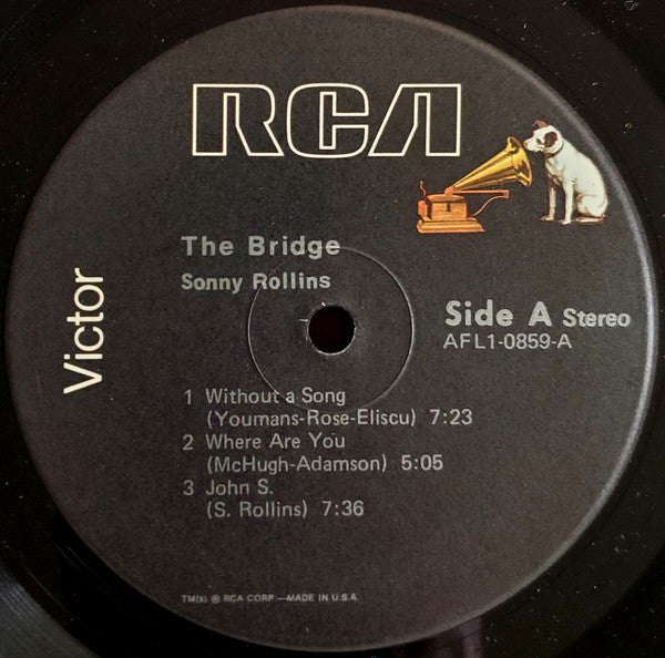 Sonny Rollins - The Bridge (LP, Album, RE, Bla)