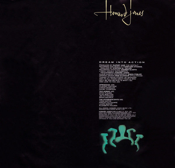 Howard Jones - Dream Into Action (LP, Album)