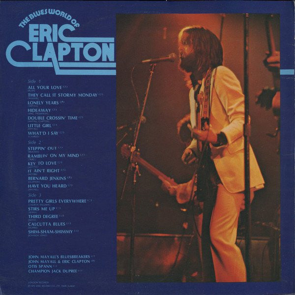 Eric Clapton - The Blues World Of Eric Clapton(2xLP, Comp, Gat)