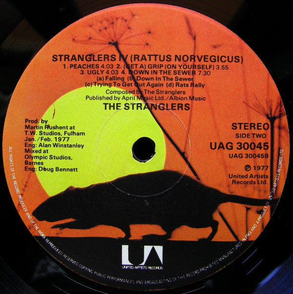 The Stranglers - Stranglers IV (Rattus Norvegicus) (LP, Album)