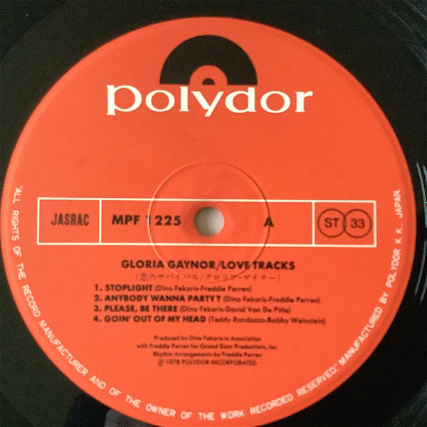 Gloria Gaynor - Love Tracks (LP, Album)