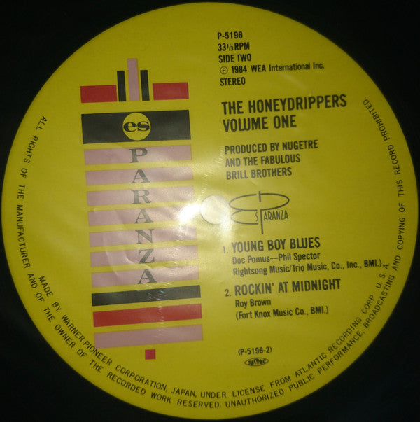 The Honeydrippers - Volume One (12"", MiniAlbum)