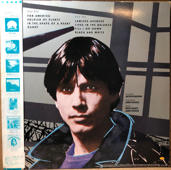 Jackson Browne - Lives In The Balance (LP, Album)