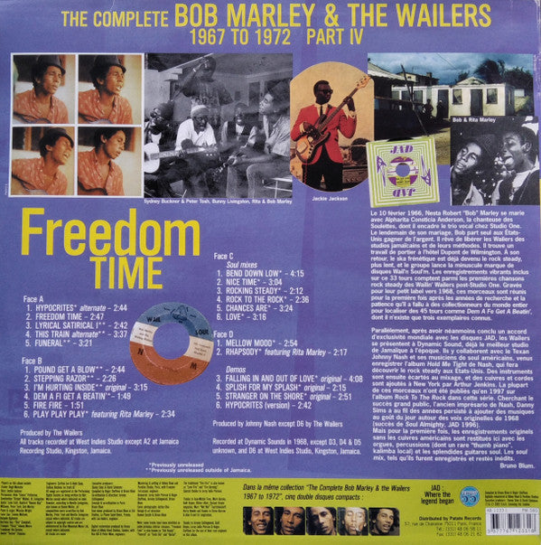 Bob Marley & The Wailers - Freedom Time (2xLP, Comp)