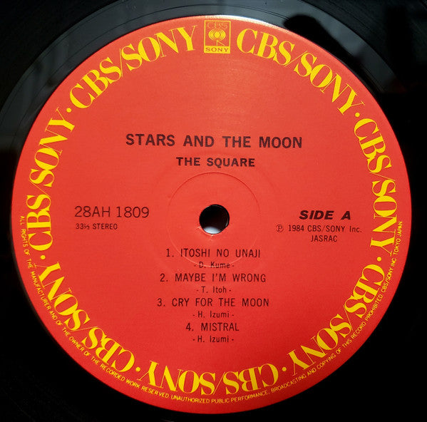 The Square* - Stars And The Moon (LP, Album)