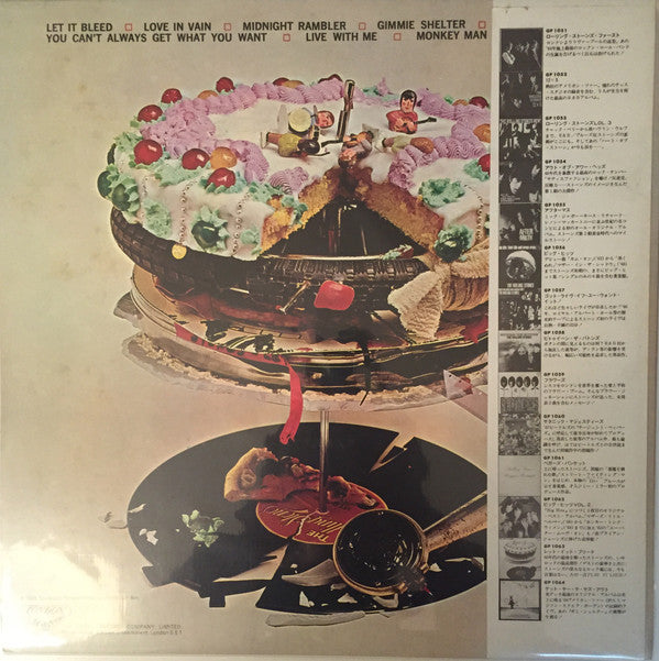 Rolling Stones* - Let It Bleed (LP, Album, RE)