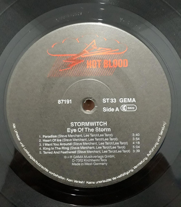 Stormwitch - Eye Of The Storm (LP, Album)