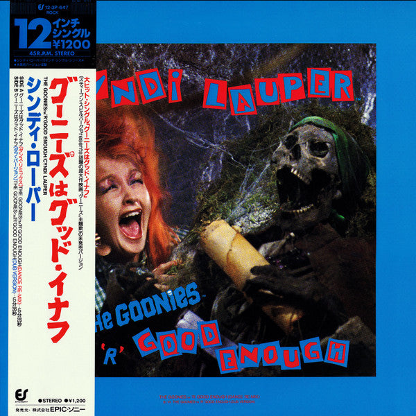 Cyndi Lauper - The Goonies 'R' Good Enough (12"")