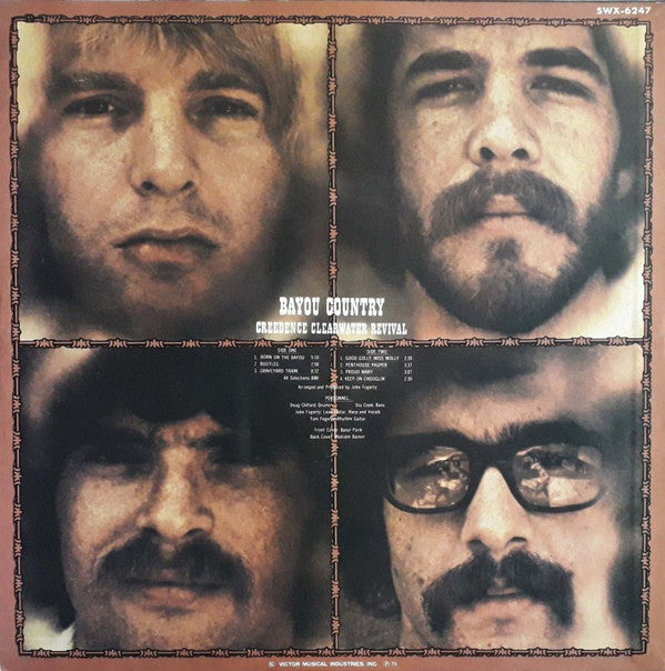 Creedence Clearwater Revival - Bayou Country (LP, Album, RE)