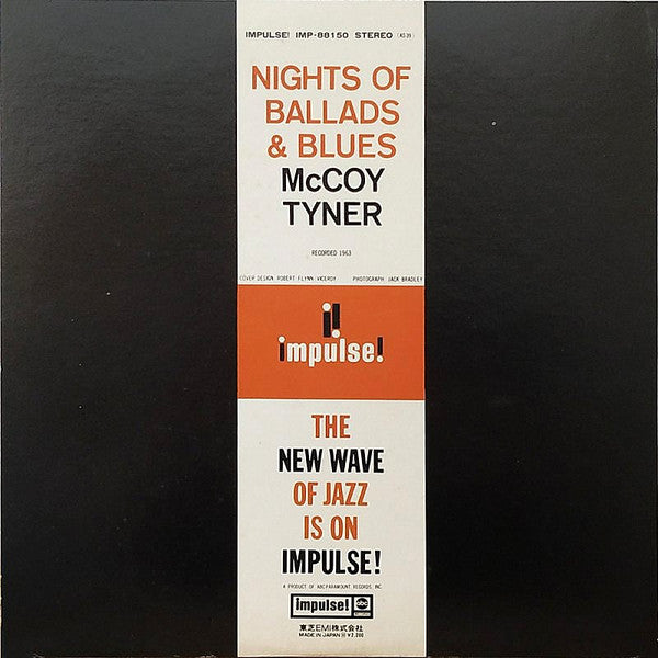 McCoy Tyner - Nights Of Ballads & Blues (LP, Album, RE, Gat)