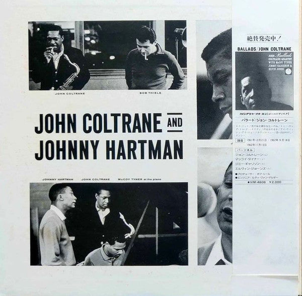 John Coltrane - John Coltrane And Johnny Hartman(LP, Album, RE, Gat)