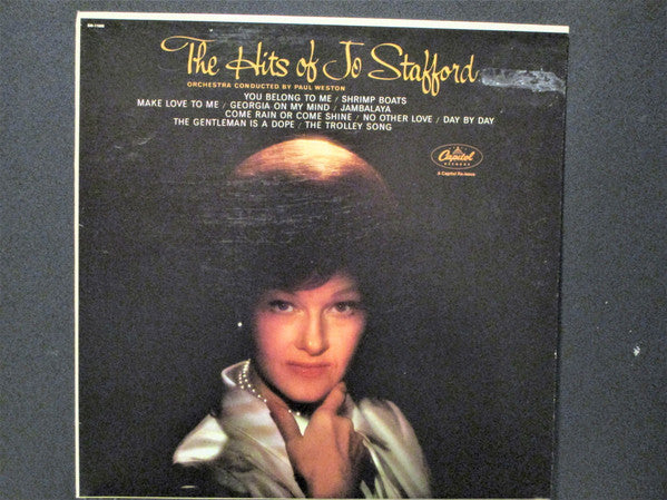 Jo Stafford - The Hits Of Jo Stafford (LP, Album, RE, Abr)