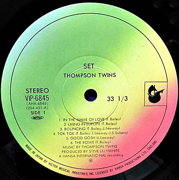 Thompson Twins - Set (LP, Album, RE)