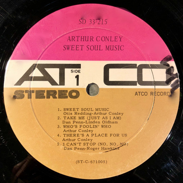 Arthur Conley - Sweet Soul Music (LP, Album)