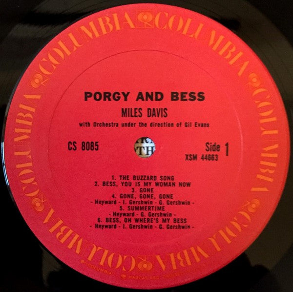 Miles Davis - Porgy And Bess (LP, Album, RE, Ter)