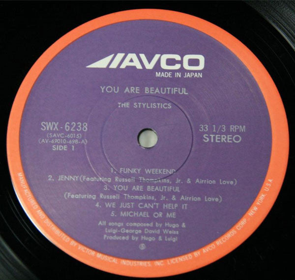 The Stylistics - You Are Beautiful (LP, Album)