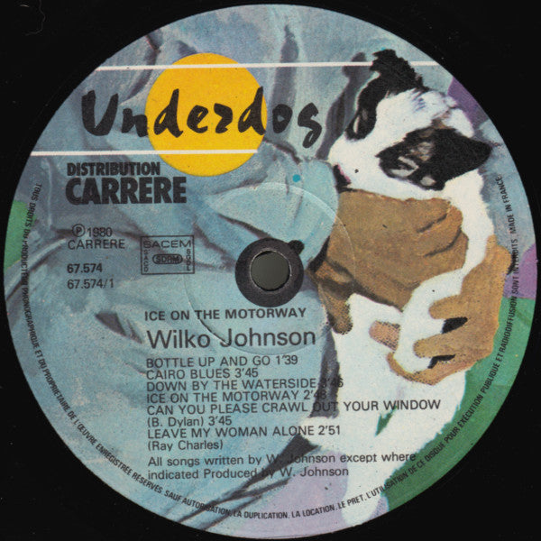 Wilko Johnson - Ice On The Motorway (LP, Album)