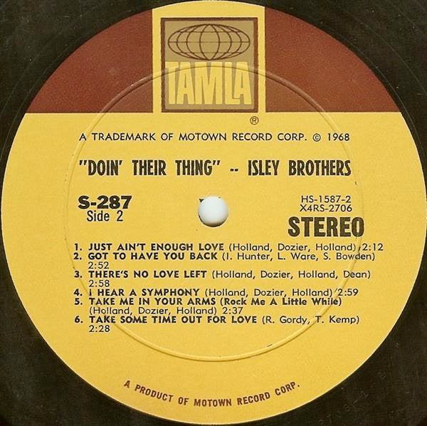 The Isley Brothers - Doin’ Their Thing (LP, Comp)