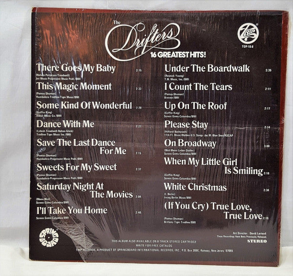 The Drifters - 16 Greatest Hits (LP, Comp)