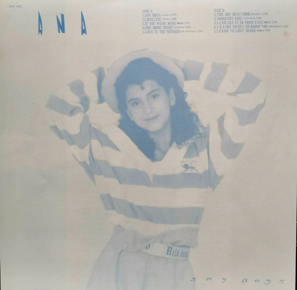 Ana - Shy Boys (LP, Album, Gat)