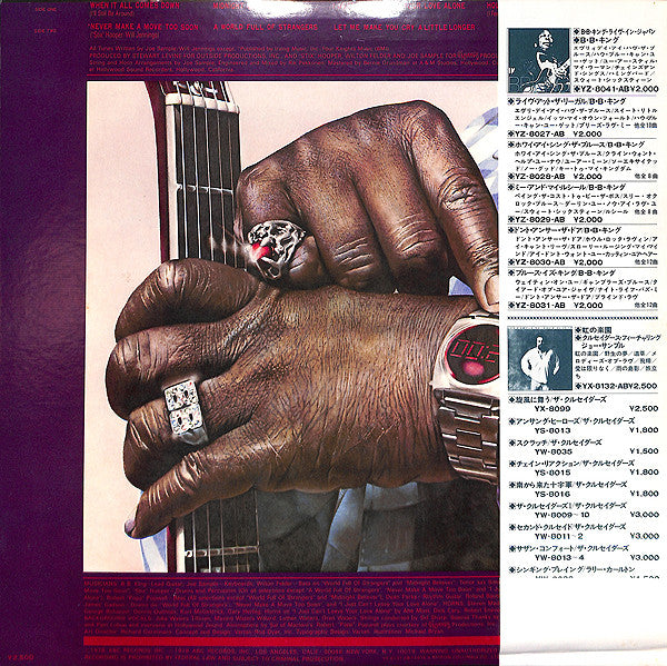 B.B. King - Midnight Believer (LP, Album)