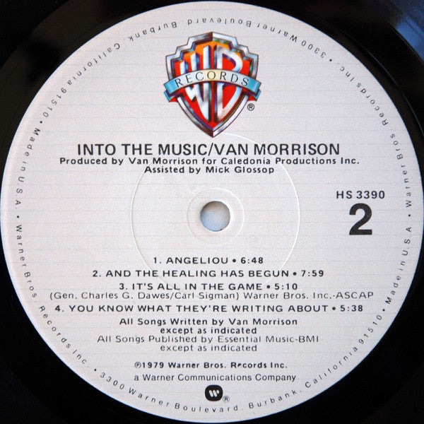 Van Morrison - Into The Music (LP, Album, Los)