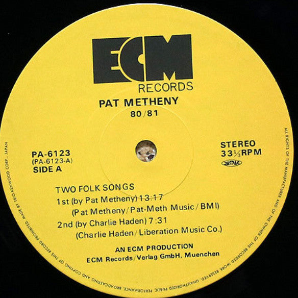 Pat Metheny - 80/81(2xLP, Album)