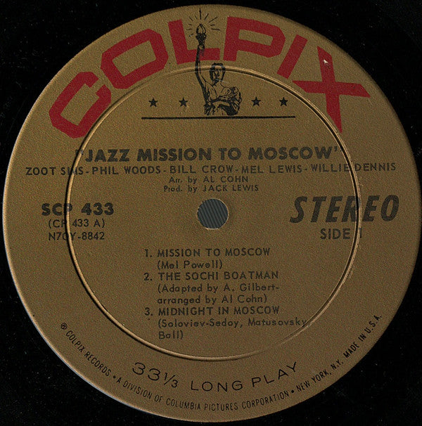 Zoot Sims - Jazz Mission To Moscow (Featuring Top Jazz Artists On T...
