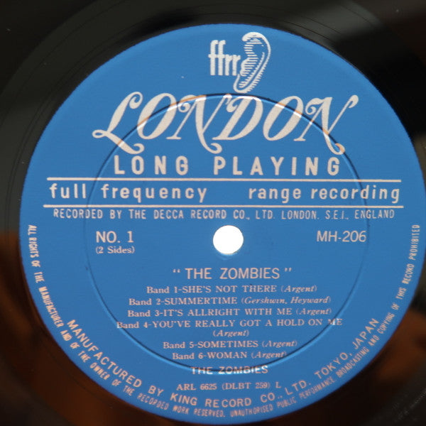 The Zombies - The Zombies (LP, Album, Mono)