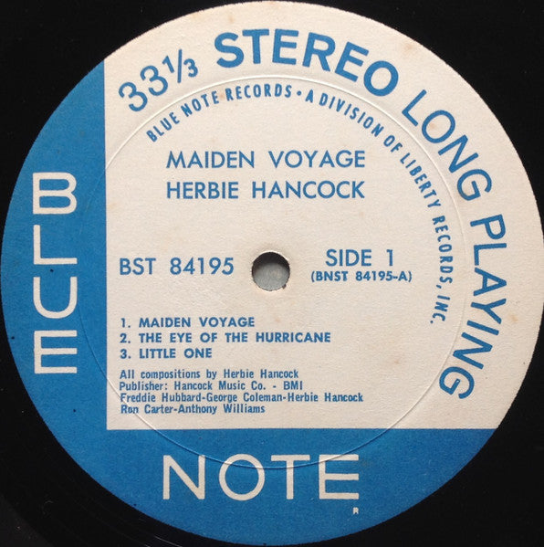 Herbie Hancock - Maiden Voyage = 処女航海(LP, Album, Repress, Stereo)