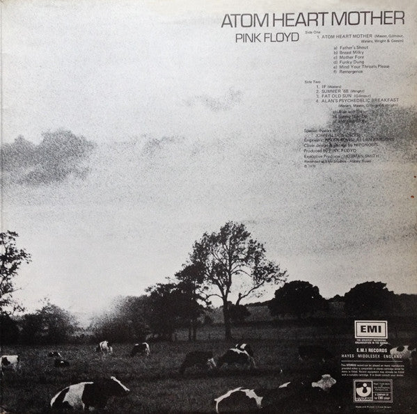 Pink Floyd - Atom Heart Mother (LP, Album, RE, 3rd)