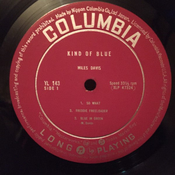 Miles Davis - Kind Of Blue (LP, Album, Mono, M/Print)