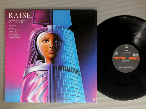 Earth, Wind & Fire - Raise! = 天空の女神  (LP, Album, Gat)