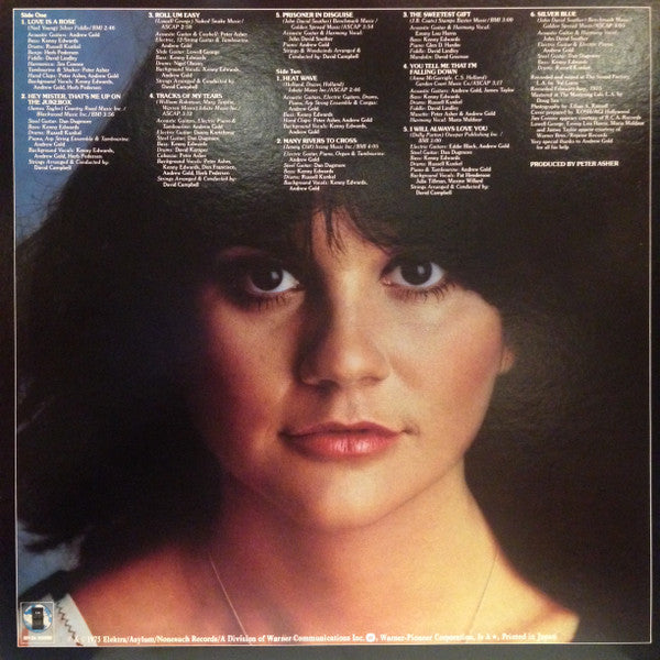 Linda Ronstadt - Prisoner In Disguise (LP, Album, RE, Gat)