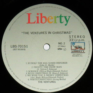 The Ventures - The Ventures' Christmas Album (LP, RE)