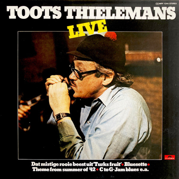 Toots Thielemans - Live (LP, Album)