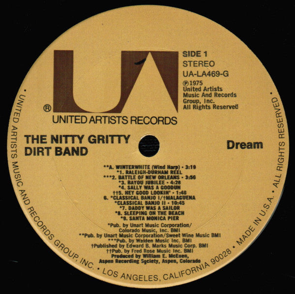Nitty Gritty Dirt Band - Dream (LP, Album, Ter)