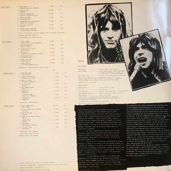 Dave Edmunds - Dave Edmunds, Rocker: Early Works 1968/1972(2xLP, Comp)