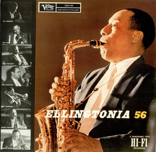 Johnny Hodges & His Big Band - Ellingtonia '56 (LP, Album, RE)
