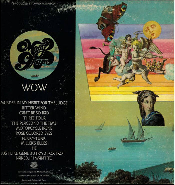 Moby Grape - Wow (LP, Album, RP, Pit)