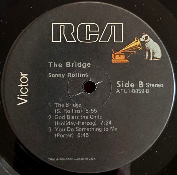 Sonny Rollins - The Bridge (LP, Album, RE, Bla)