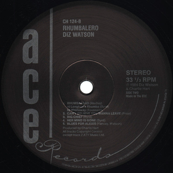 Diz Watson - Rhumbalero (LP, Album)