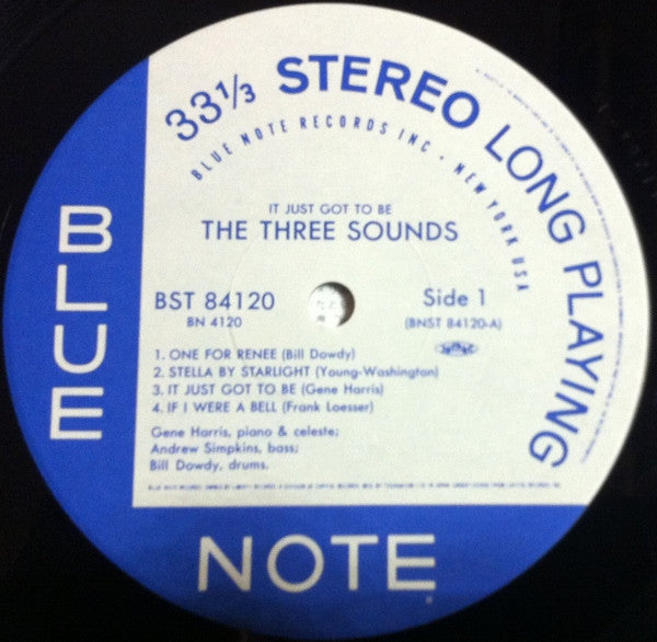 The Three Sounds - It Just Got To Be (LP, Album, Ltd, RE)